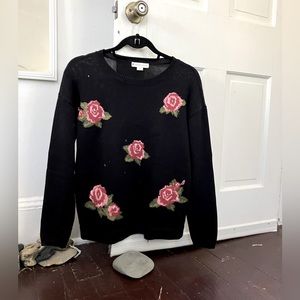 Coldwater Creek Floral sweater